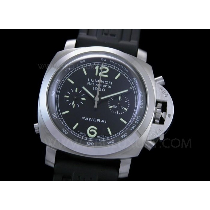 Replika Panerai Luminor Rattrapante Chronograph Swiss Klockor